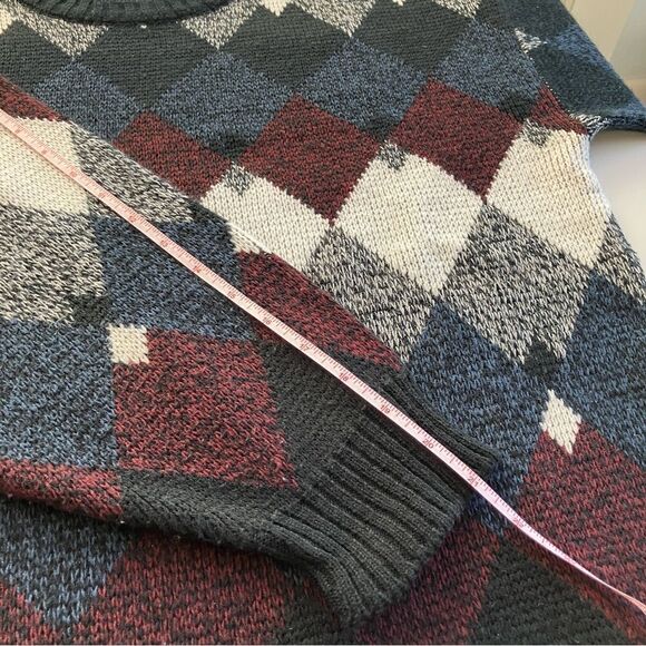 Argyle Oversized Sweater* - Picture 7 of 8